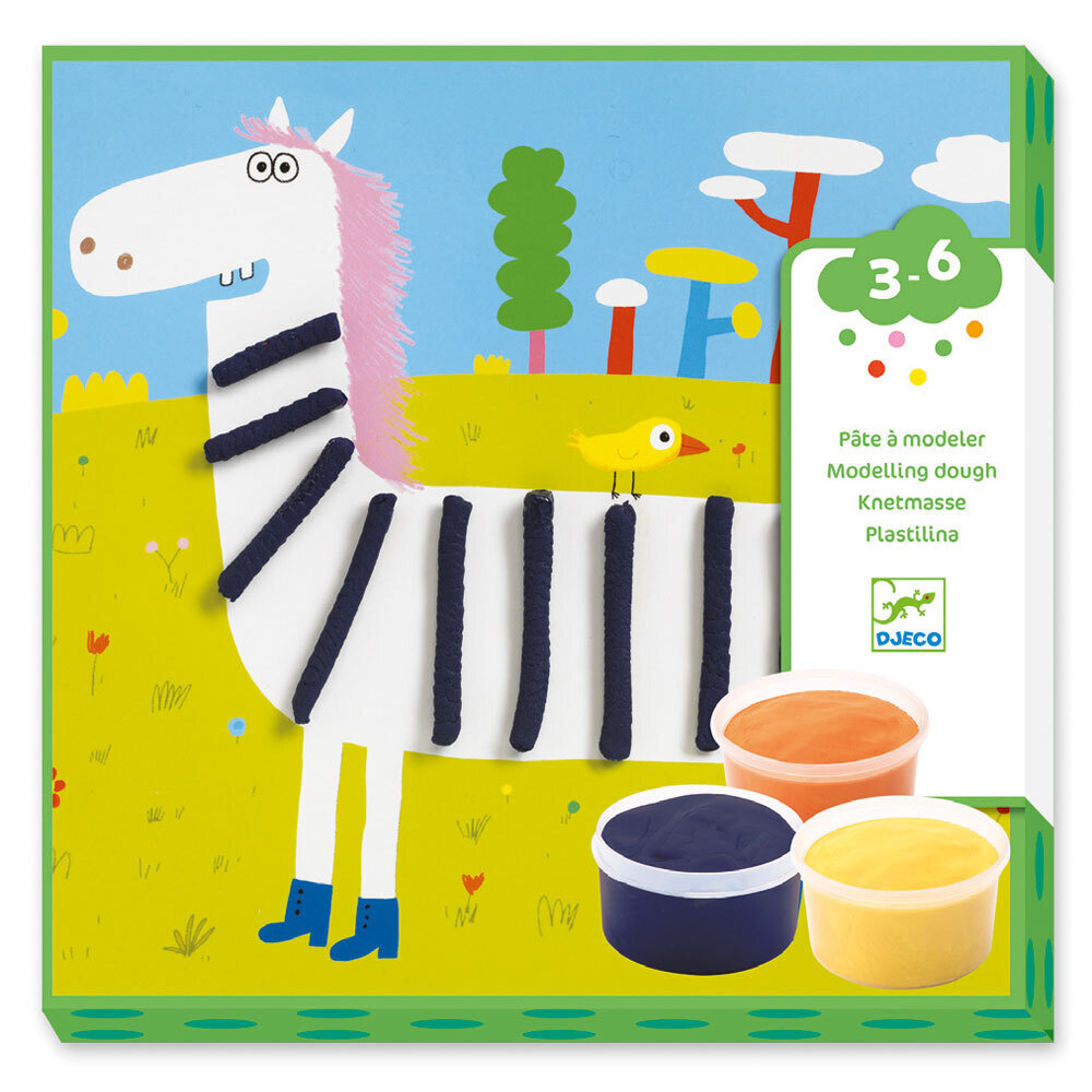 Modelling dough, drawings / Djeco