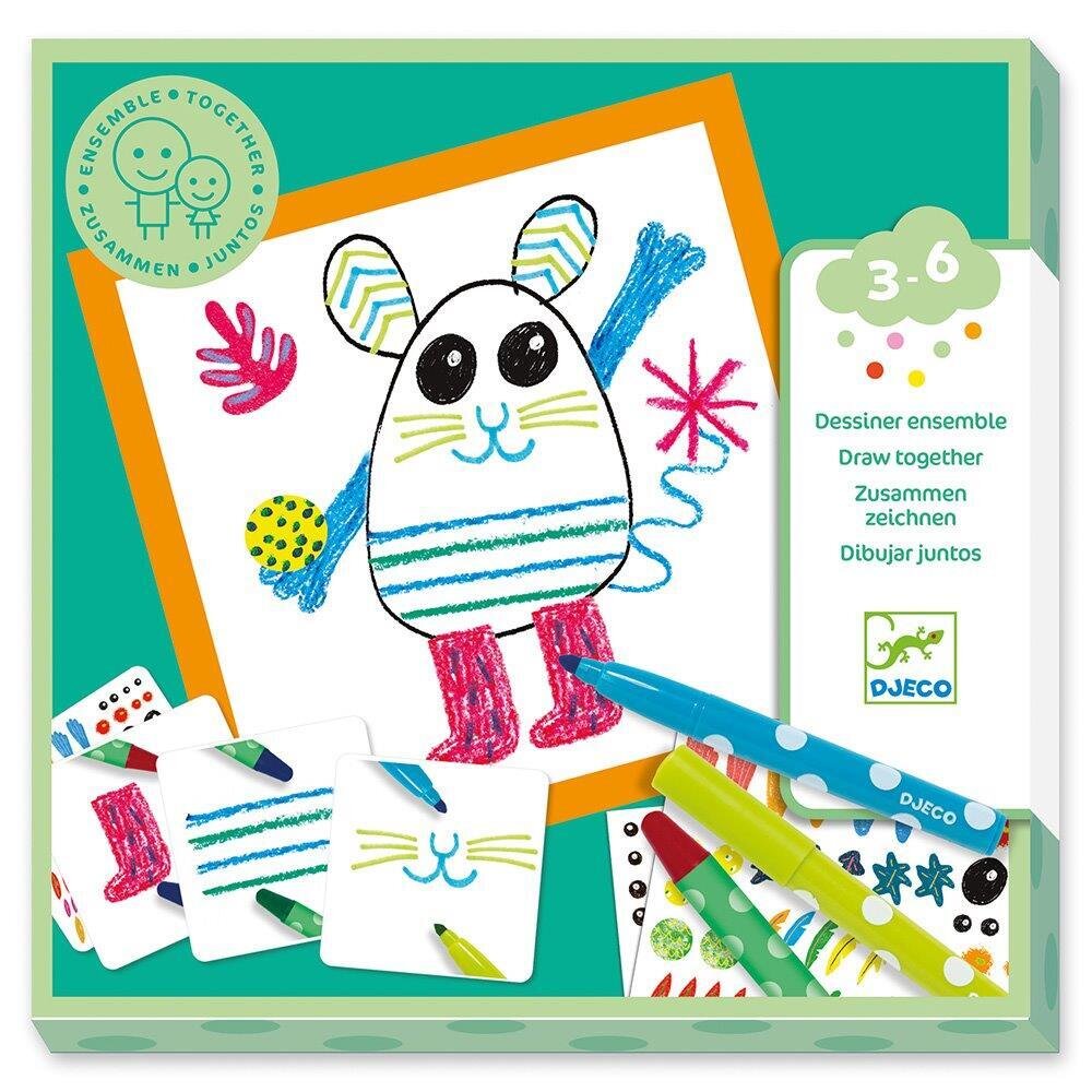 Drawing Funny animals / Djeco