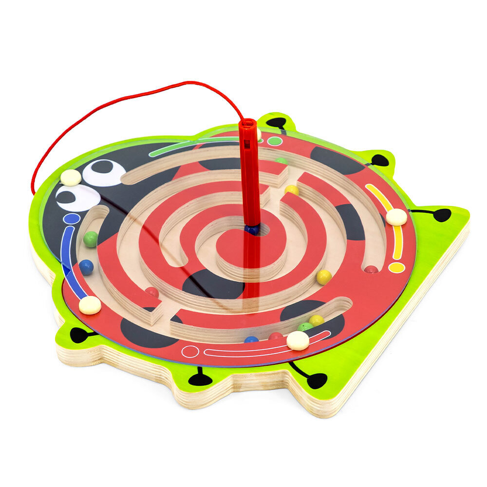 Viga Magnetic Bead Trace - Ladybird / Viga Toys