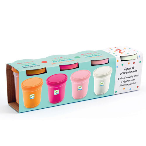 Набор мягкого пластилина, 4 цвета / Djeco
