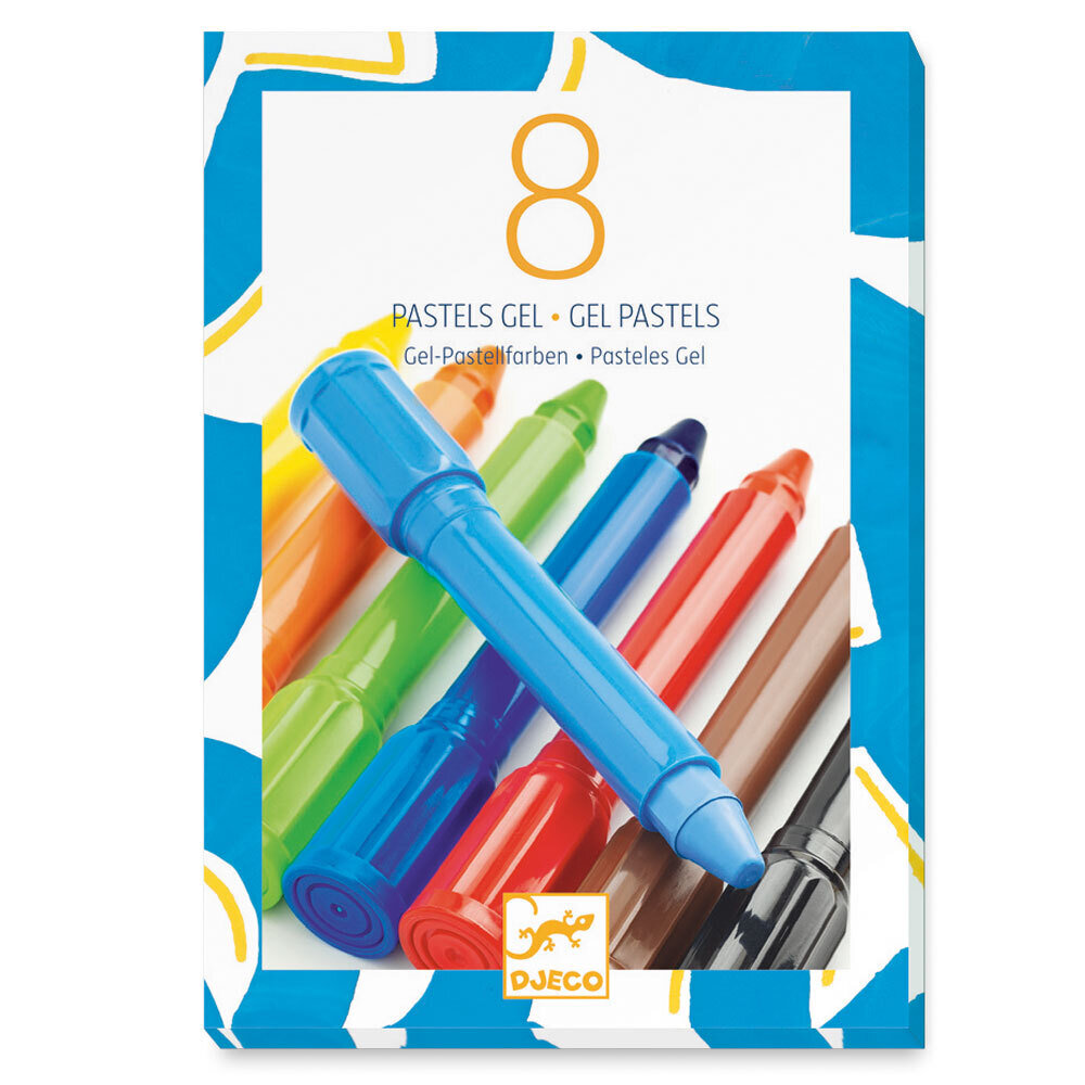 The colours - For older children 8 gel pastels - classic colours / Djeco