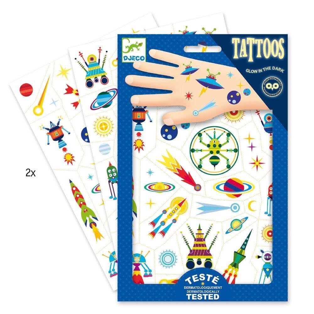 Tattoos-Space oddity / Djeco