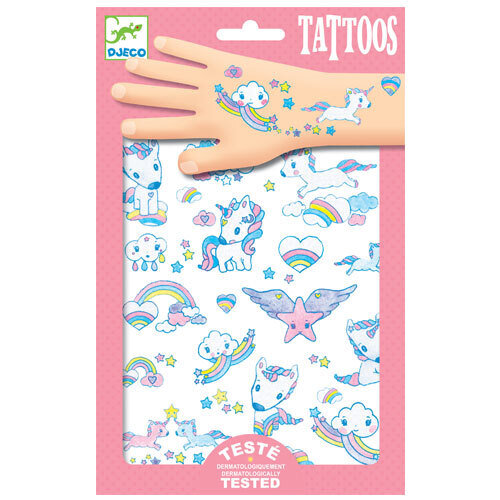 Tattoos - Unicorns / Djeco