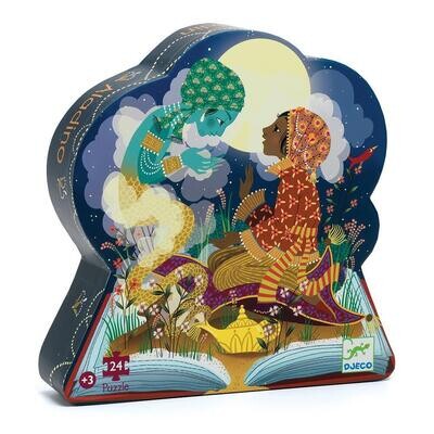 Silhouette puzzles Aladdin / Djeco
