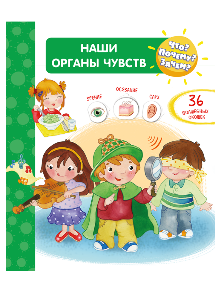 Что? Почему? Зачем? Наши органы чувств (36 окошек)