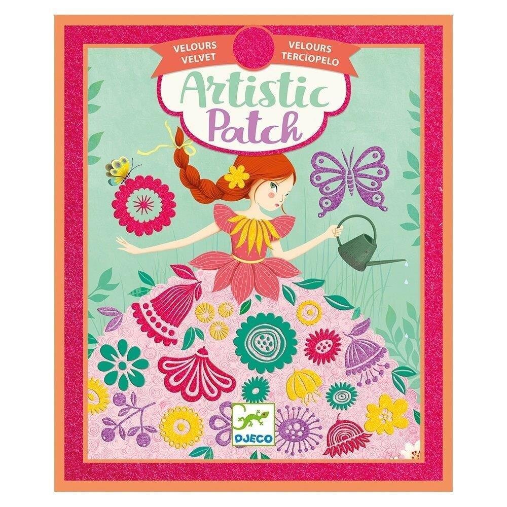Набор художественных патчей с бархатом «Прекрасные девы» 
 Artistic Patch / Djeco