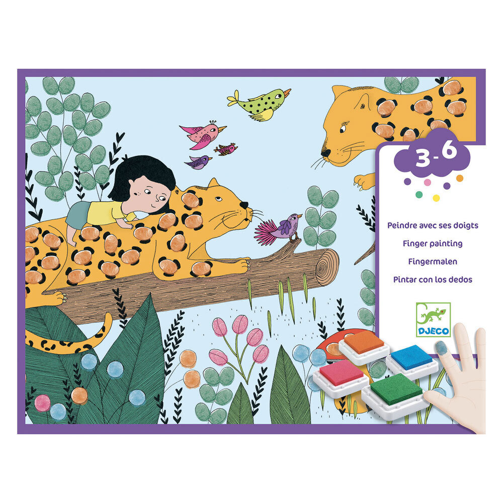 Набор для рисования пальчиками/ Djeco