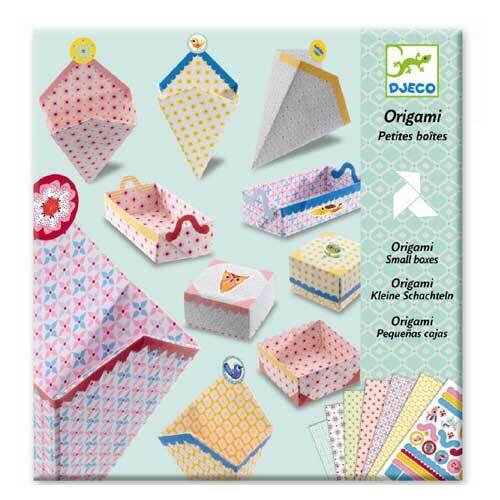 Оригами "Маленькие коробочки"  / Djeco