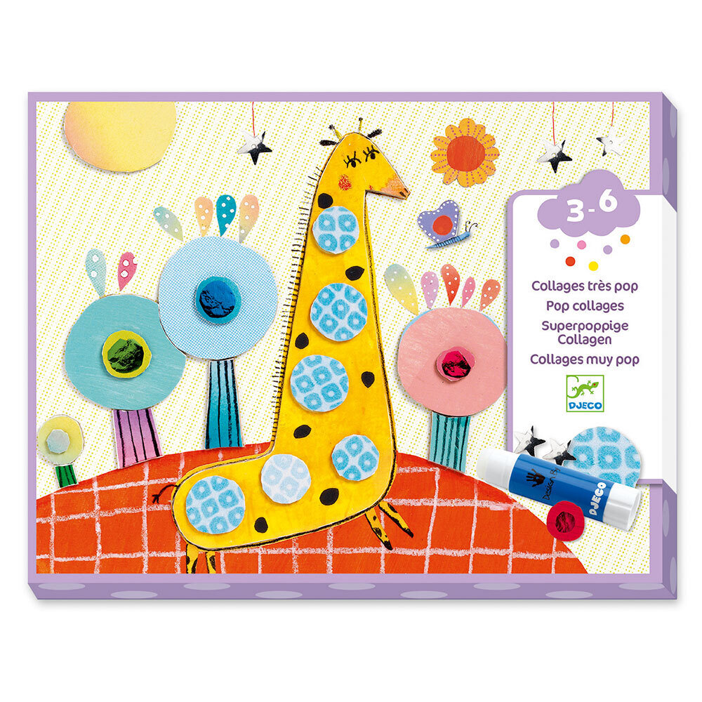 Набор для создания аппликаций «Зверята» / Djeco