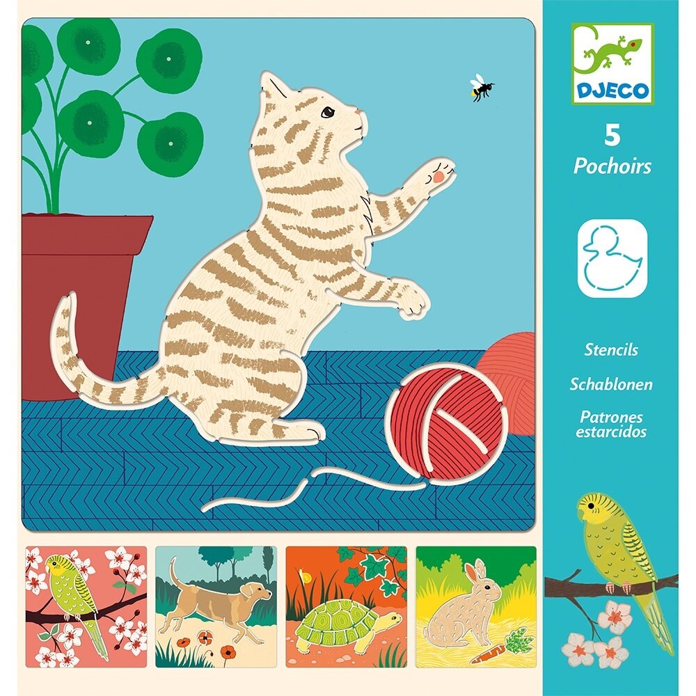 Питомцы Трафареты / Djeco