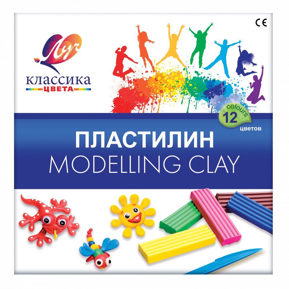 Пластилин &quot;Классика&quot; 12 цветов