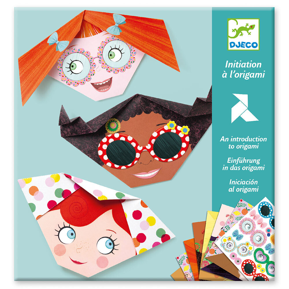 Оригами Смешные лица / Djeco