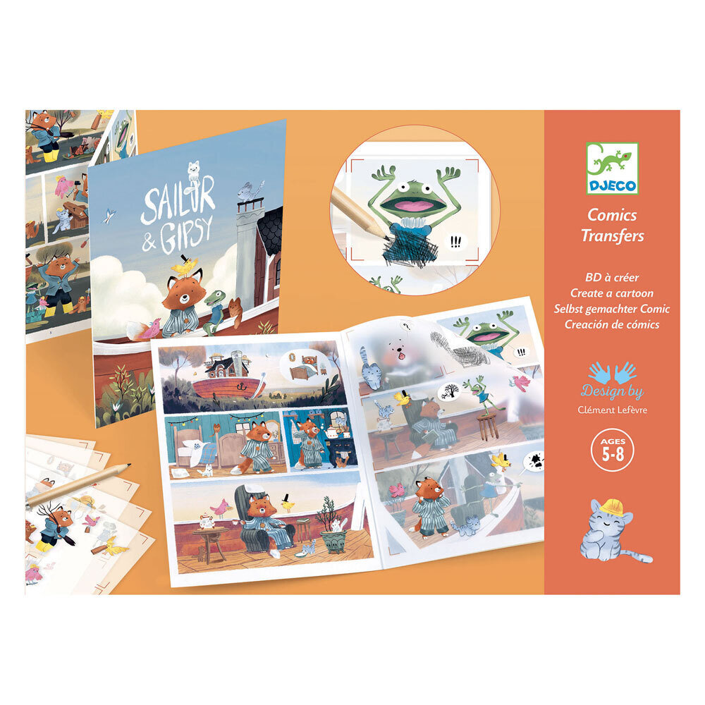 Набор для создания комиксов Sailor &amp; Gipsy / Djeco