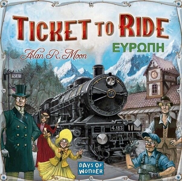 Ticket To Ride Europe Greek
