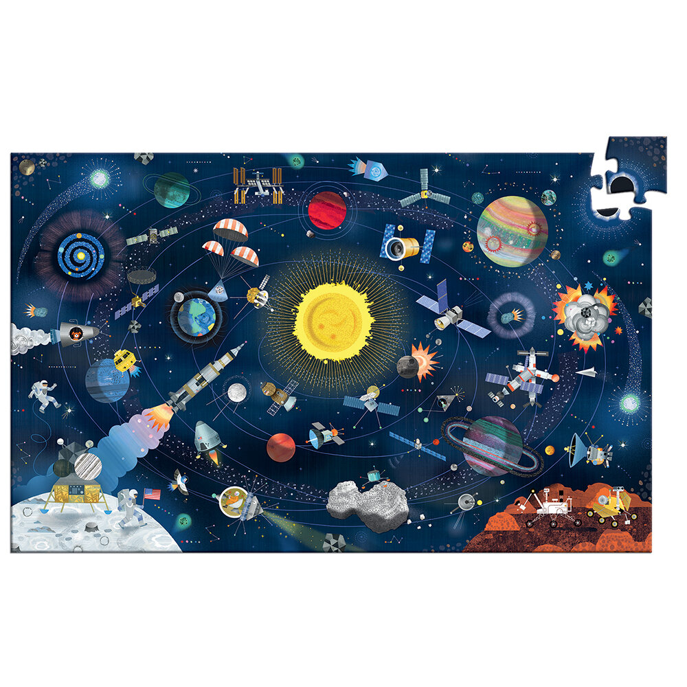 Observation puzzles The space / Космос