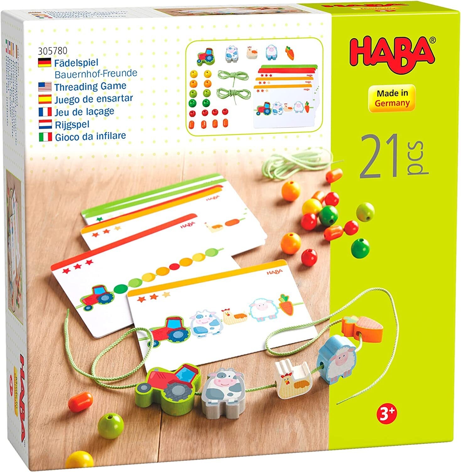 Шнуровка / Threading Game Farm Friends