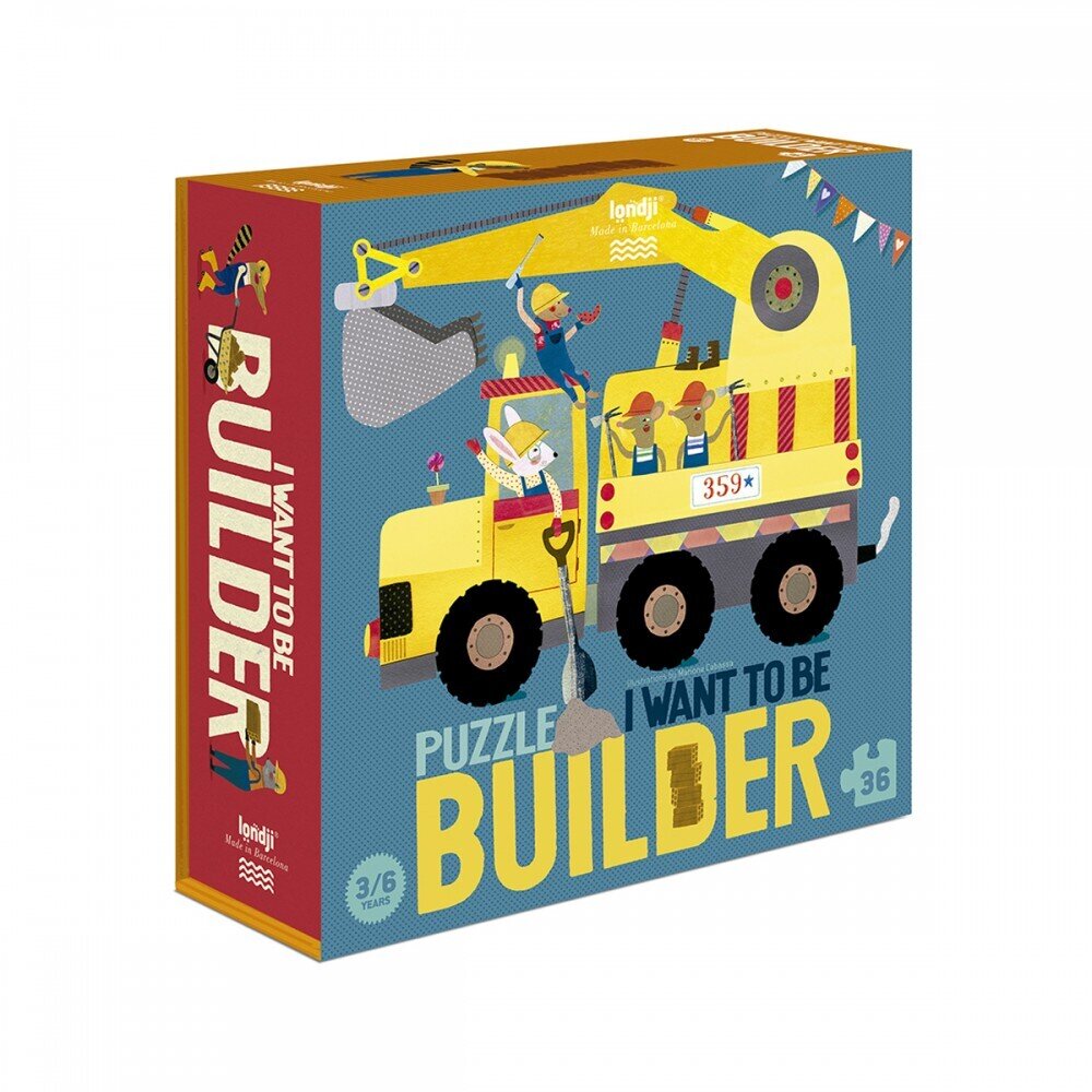 I Want To Be Builder Puzzle / Londji