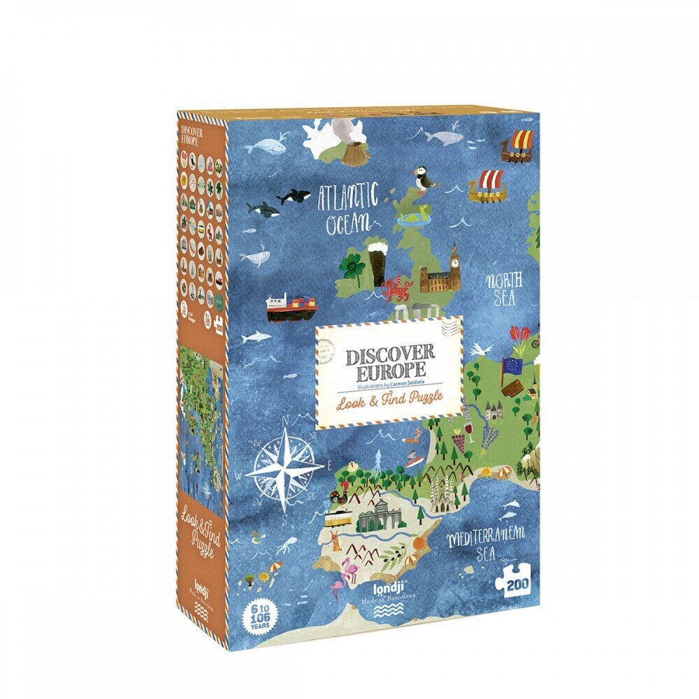 Discover Europe Puzzle / Londji