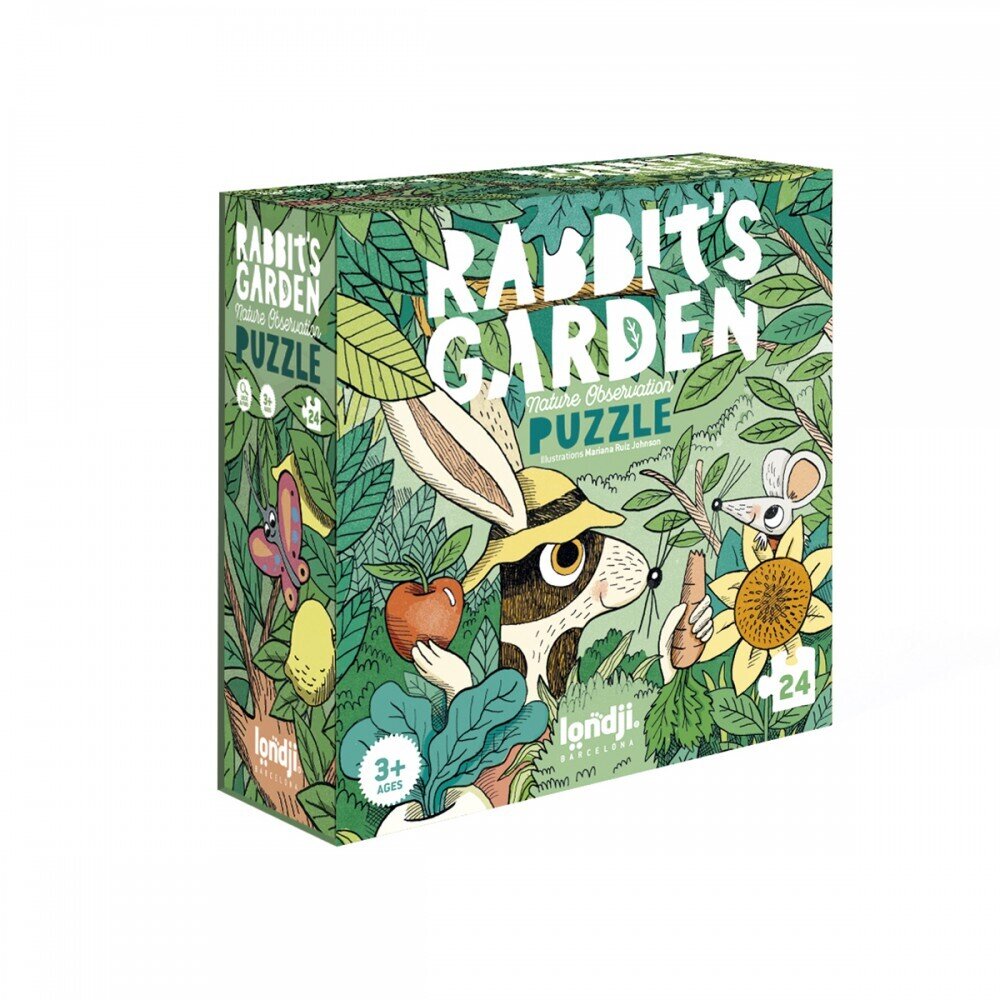 Nature Observation Puzzle Rabbit S Garden / Londji