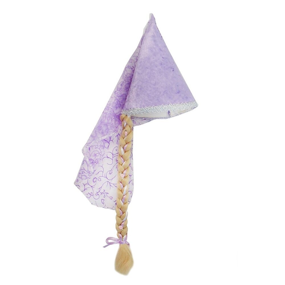 Шляпа принцессы с косой/ Rapunzel Hat with Braid