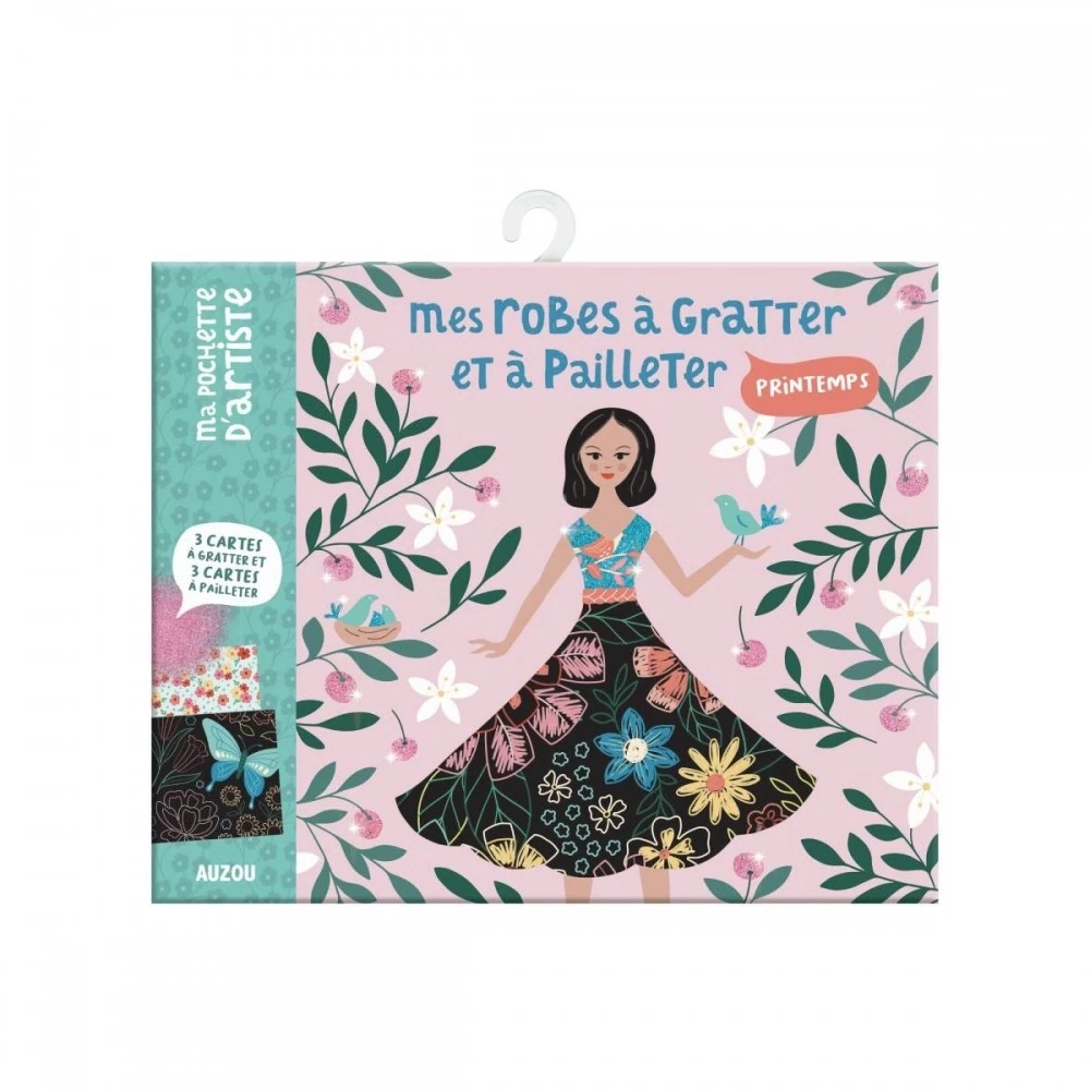 My Scratch Art Cards Spring