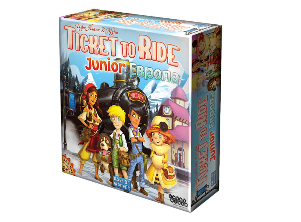Ticket to Ride Junior: Европа