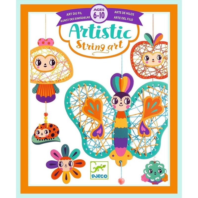 Набор для творчества с нитями Сад / Art and craft Artistic string art Garden