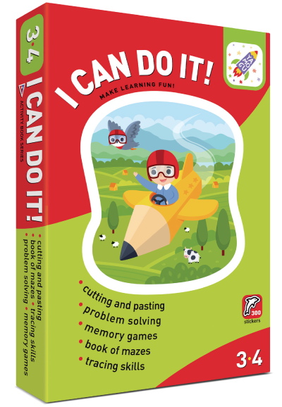 I Can Do It! Activity pack for children aged 3-4