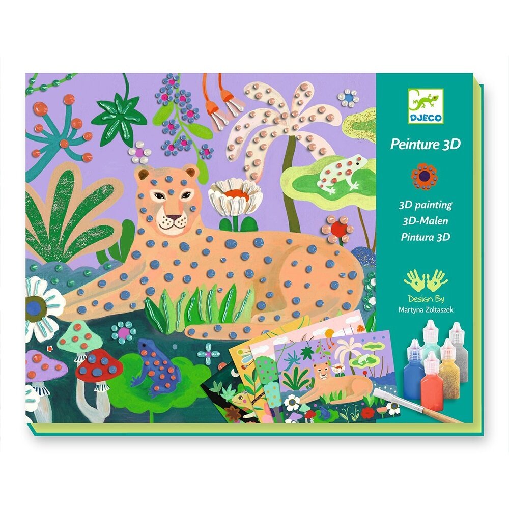 Painting Tropical forest