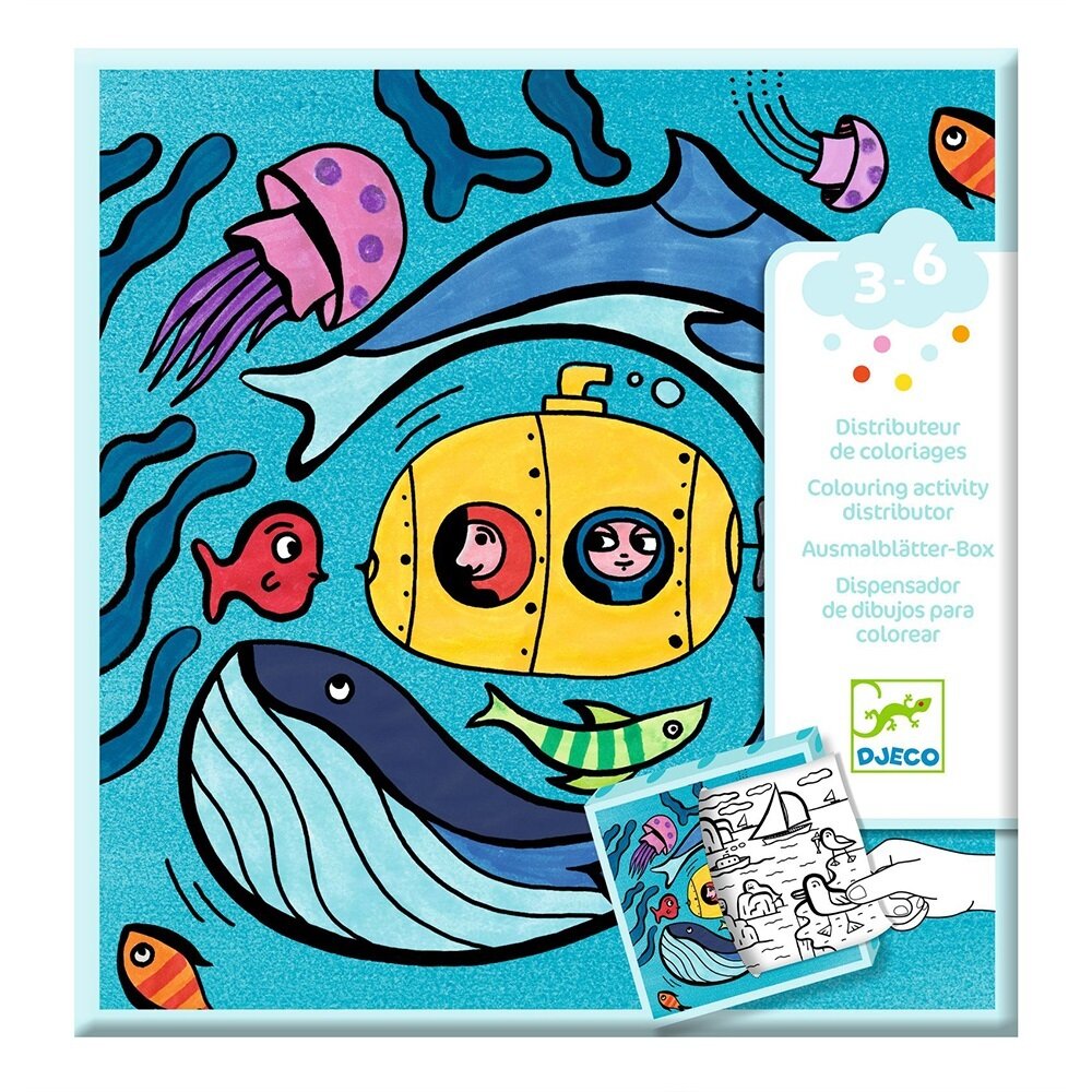 Ocean Coloring Surprises