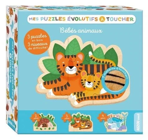 Wooden Sensory Puzzles - Animals