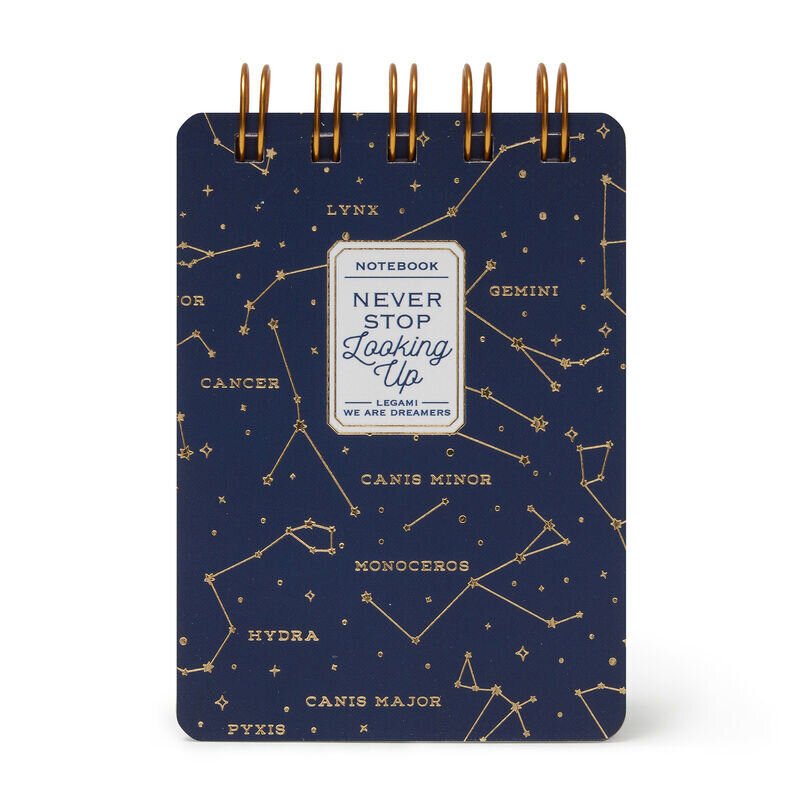 SPIRAL NOTEBOOK MINI LINED STARS