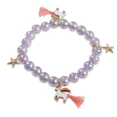 Unicorn Star Bracelet, Purple