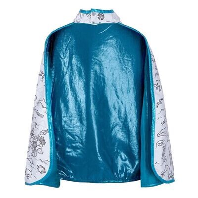 Плащ- раскраска Вокруг света , Around the World, SIZE US 4-7