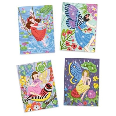 Набор для творчества с блеском / Glitter boards The gentle life of fairies