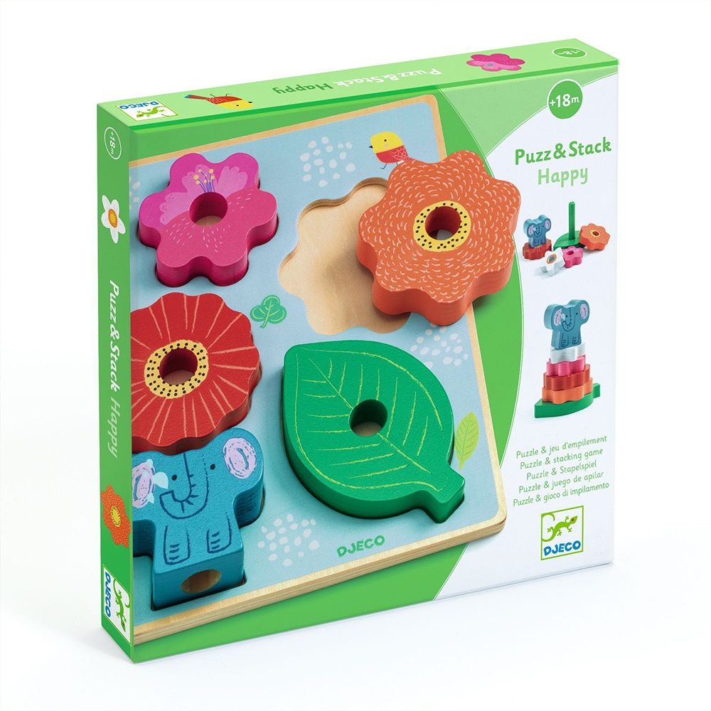Relief puzzles Puzz &amp; Stack Happy