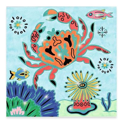 Colouring surprises Under the sea