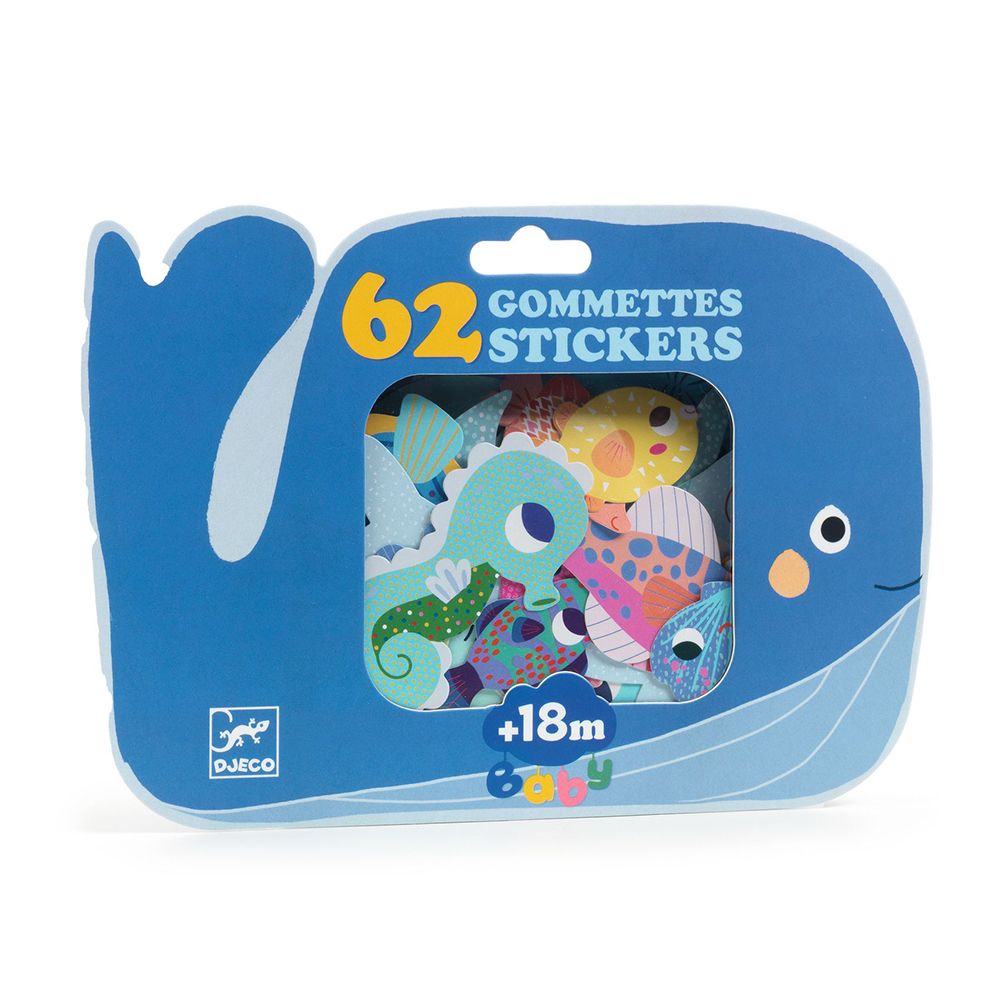 Baby stickers Sea animals