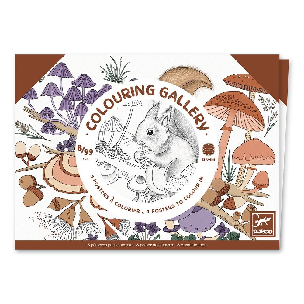 Раскраска Art and craft Colouring Gallery Naturalist