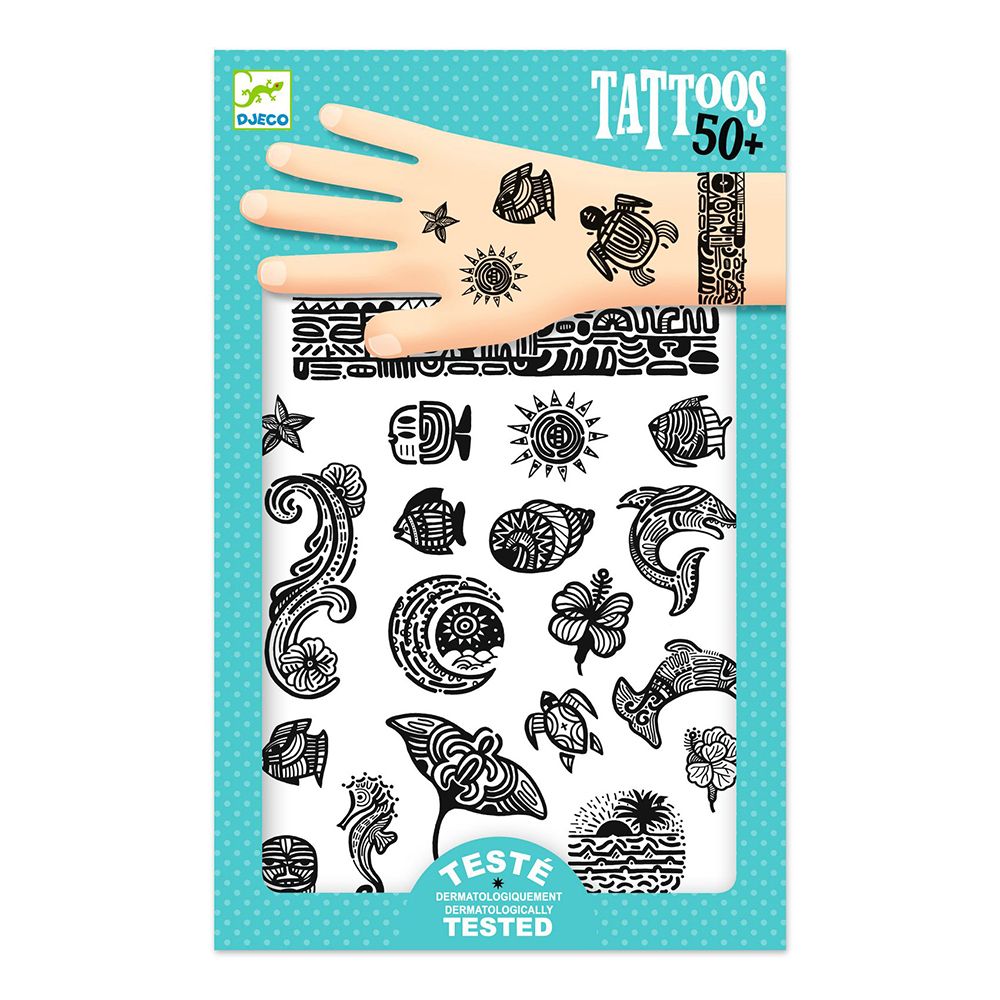 Tattoos Polynesia / Djeco
