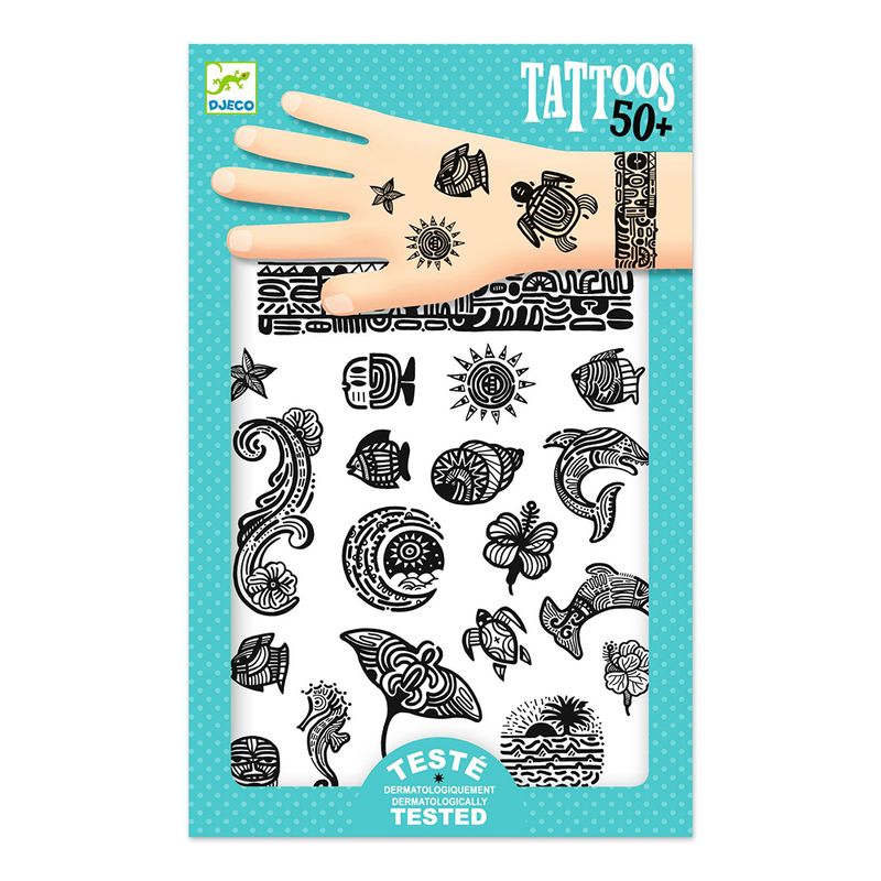 Tattoos Polynesia / Djeco