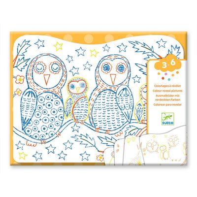 Раскраска colouring Woodland families