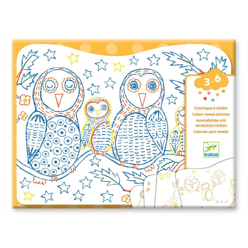 Раскраска colouring Woodland families