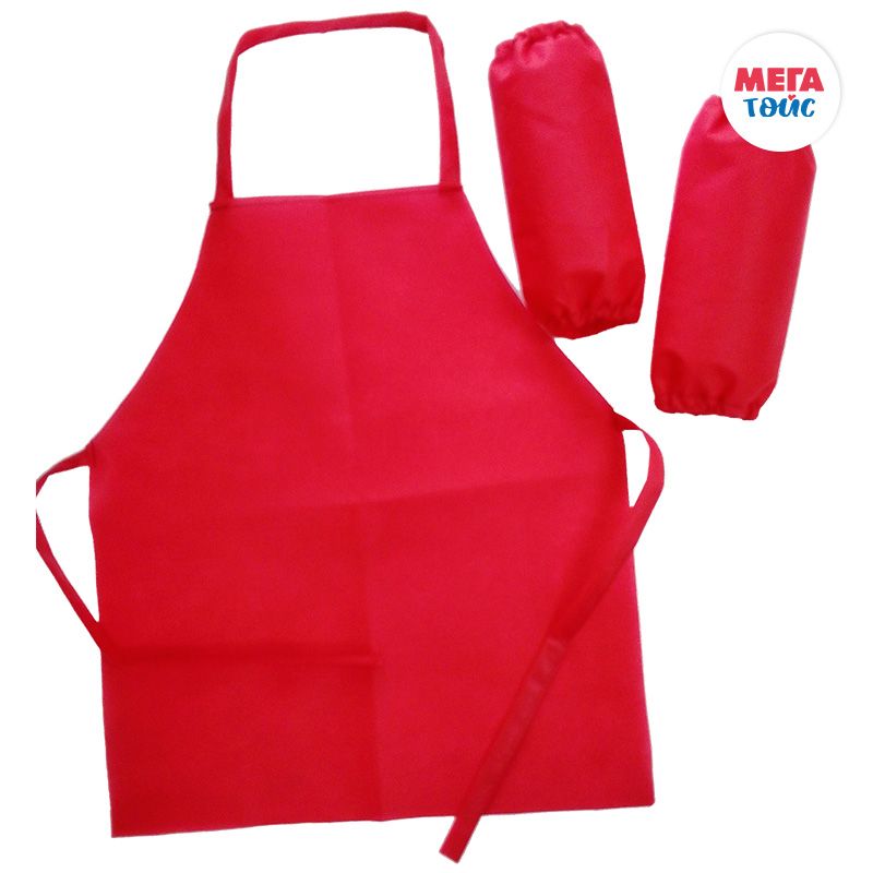 Mega Toys. Набор для труда и рисования арт.75817 "Фартук и нарукавники" (в пакете)