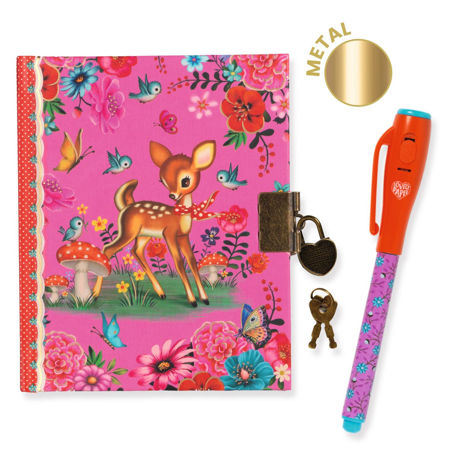 Fiona little secret notebook - magic marker