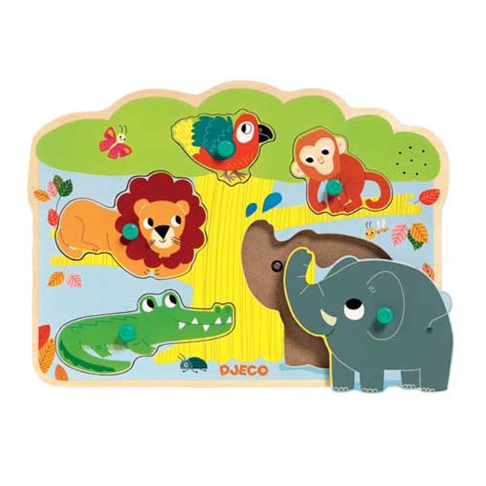 Wooden sounds puzzles Sound Baobab