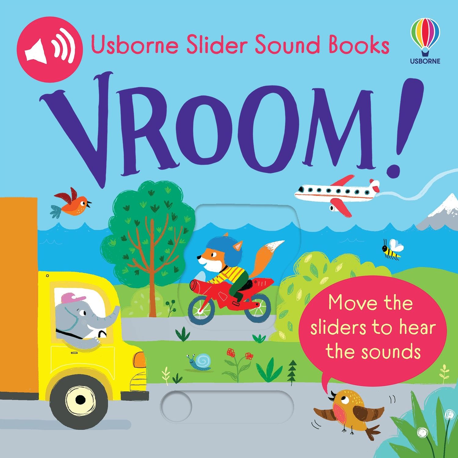 Slider sound books vroom!