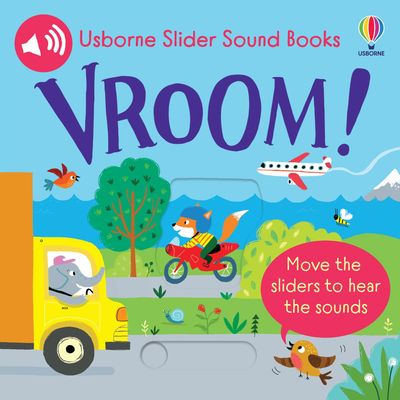 Slider sound books vroom!