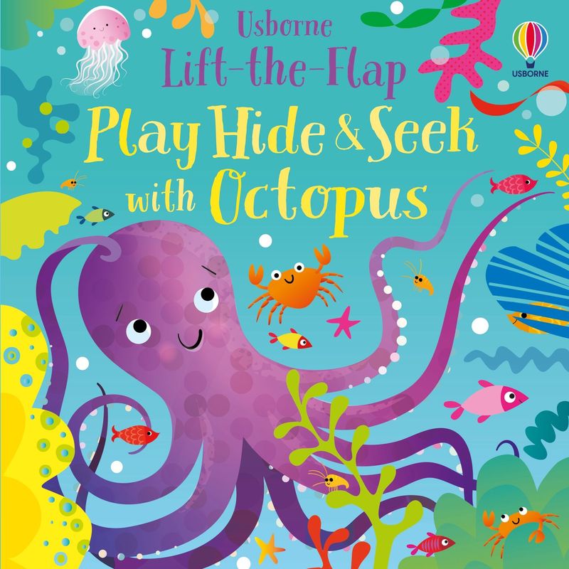 Play hide and seek with octopus