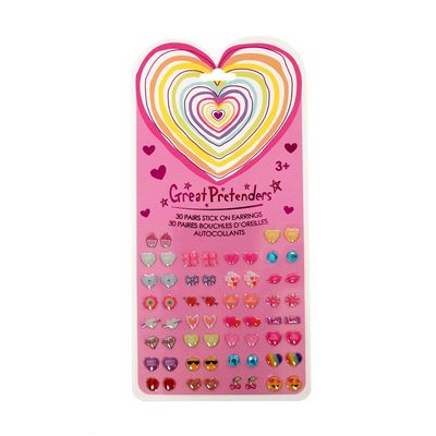 Heart Sticker Earrings (30 pairs)